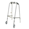 Walking Frame Folding, Cooper, with Wheels & Gliders, Youth (Max User Weight 127kg)