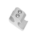 Clamp, Aluminium, with Stainless Steel Fixing Bolts and Grub Screws, Juvo