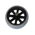 Castor Wheel, Ansa, PU, with Bearings, 61mm Hub, 200mm x 25mm (8 x 1in.)