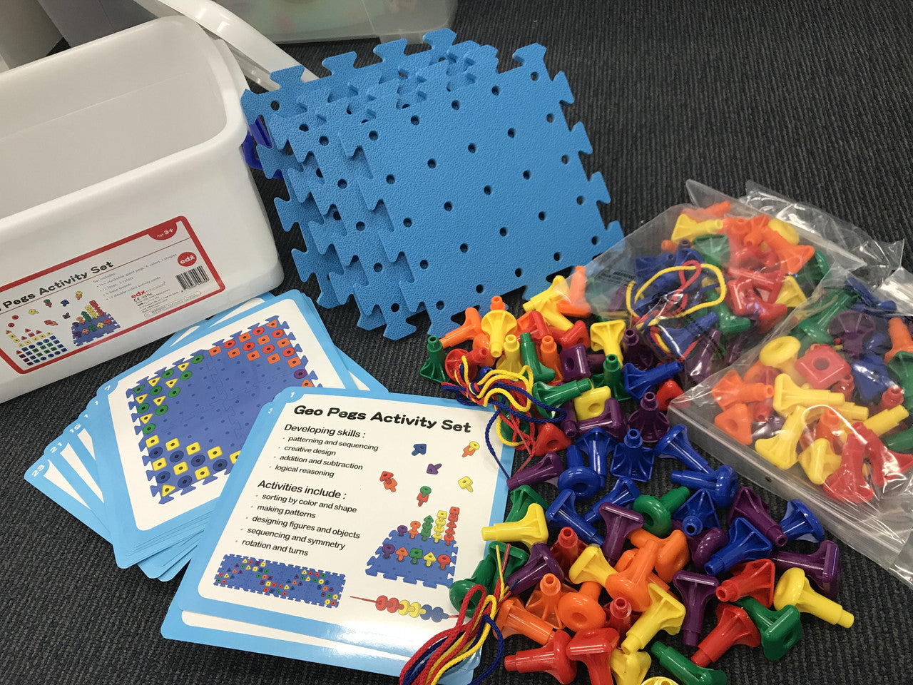 Geo Pegboard Activity Set