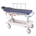 Patient Trolley, Electric Hi-Lo, Backrest, Kneebreak & Trendelenburg, Includes 75mm Mattress, IV Pole, Foot Rail, 5 Riser Dropside Rails & 2 Handsets, Contour E-Vertex, Modsel (SWL 300kg)