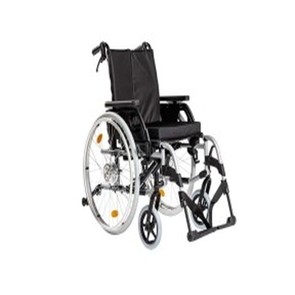 Wheelchair, Manual, 380mm (15in.), Multi Adjustable, Breezy BasiX 2 (SWL 125kg)
