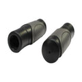 Hand Grips, Ansa, 21mm Int. Dia., to suit Tourer MWC, Rubber, 2 Tone Colour Black/Grey