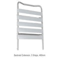 Shower Commode Accessories, Backrest Extension, 5 Straps, 460mm, Juvo