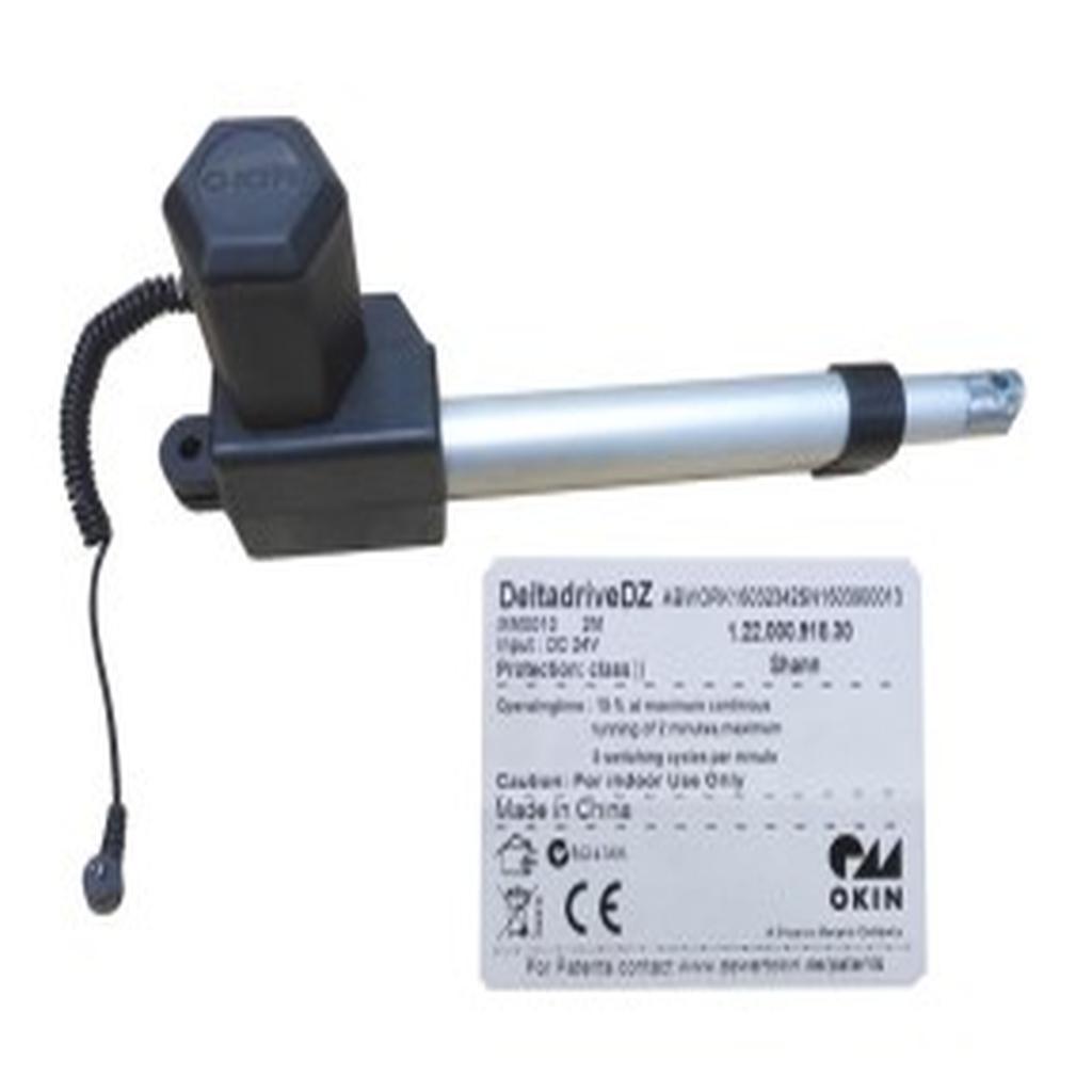 Linear Actuator, Black, with Cable, Okin DeltadriveDZ 1.22.000.918.30