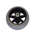 Castor Wheel, Ansa, with Bearings, 125mm (5in.), Grey