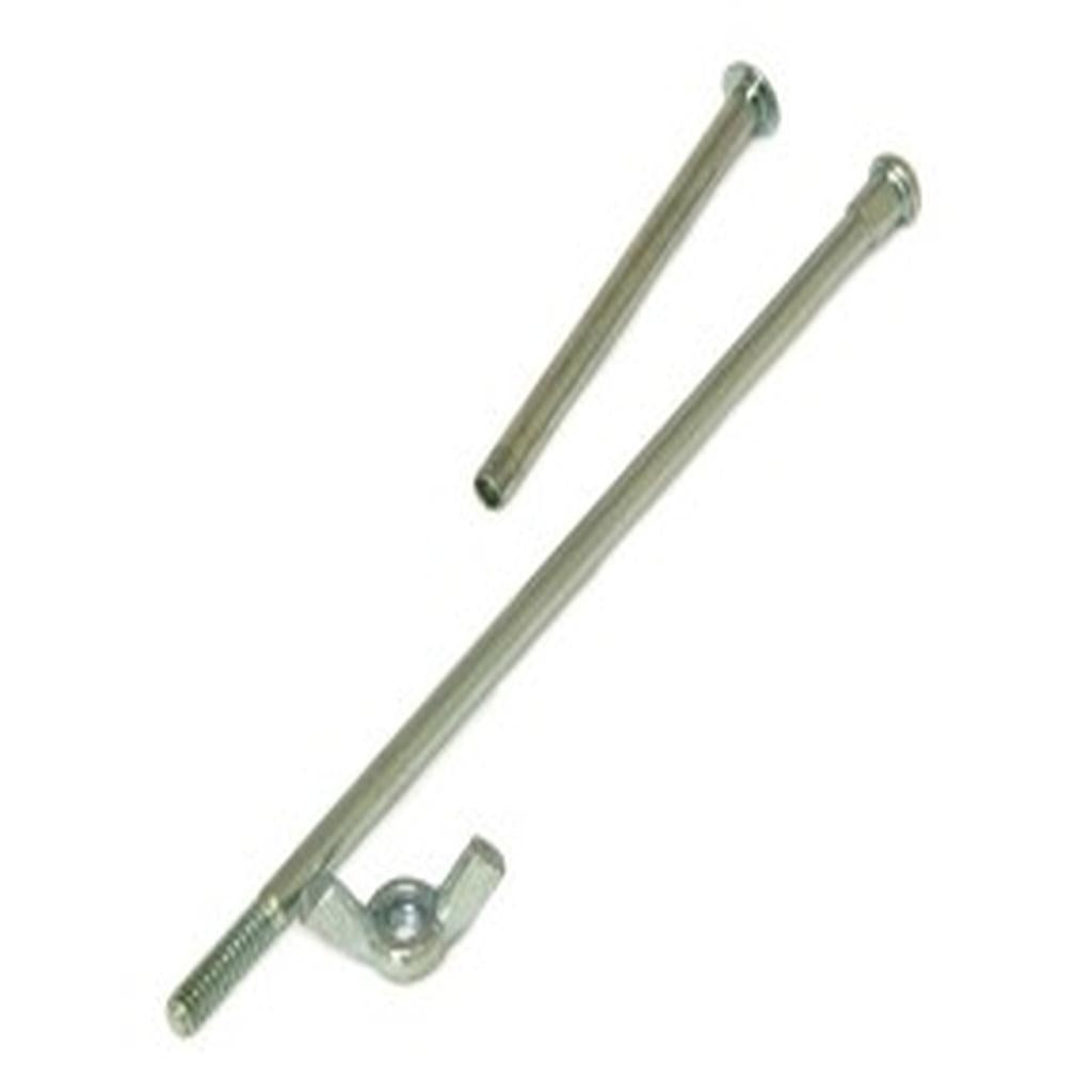 Crutch 3/16 Bolt Set, Including Bolt, Nut & Washer, 145mm