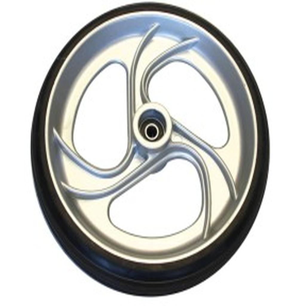 Castor Wheel, Ansa, to suit Nitro Walker, Alloy, Rear, 200mm x 35mm, Left