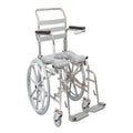 Shower Commode, Self Propelled, Swing Away Footplate, Folding, 460mm, Juvo (SWL 200kg)