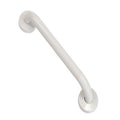 Grab Rail, Aluminium, Multi Hole, Concealed Fixing, 25 x 600mm, White
