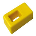 Side Rail Bolt, Locking, Plastic, Yellow, Wissner Bosserhoff, to suit 4 Part Sideguard