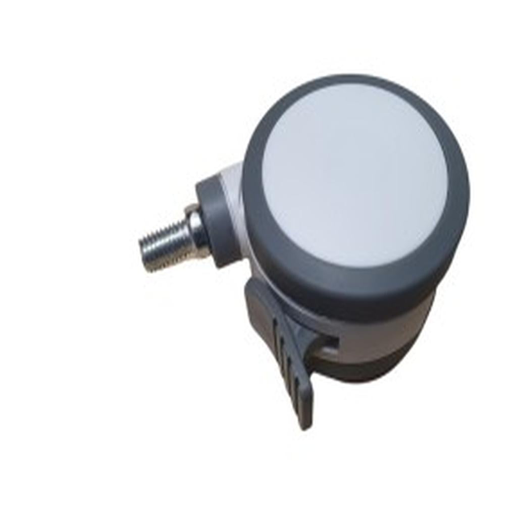 Castor, Plastic, Braking, Twin Wheel, Juvo, to suit Dressing Trolley