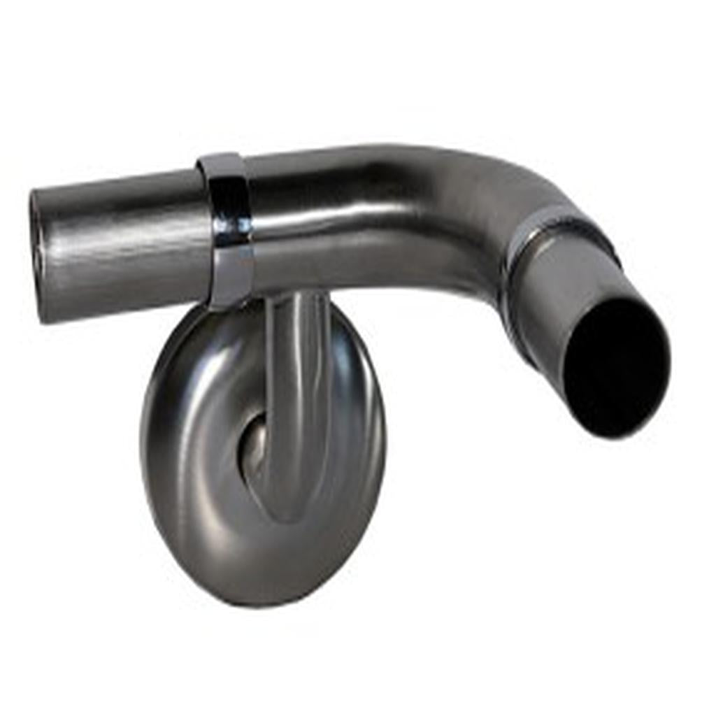 Modular Grab Rail System, Internal Corner Support, with Wall Flange, 90 deg. Left Hand