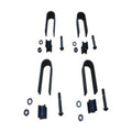 Seat Bracket, Set 4, Quickie, to suit Regular Seat Pan