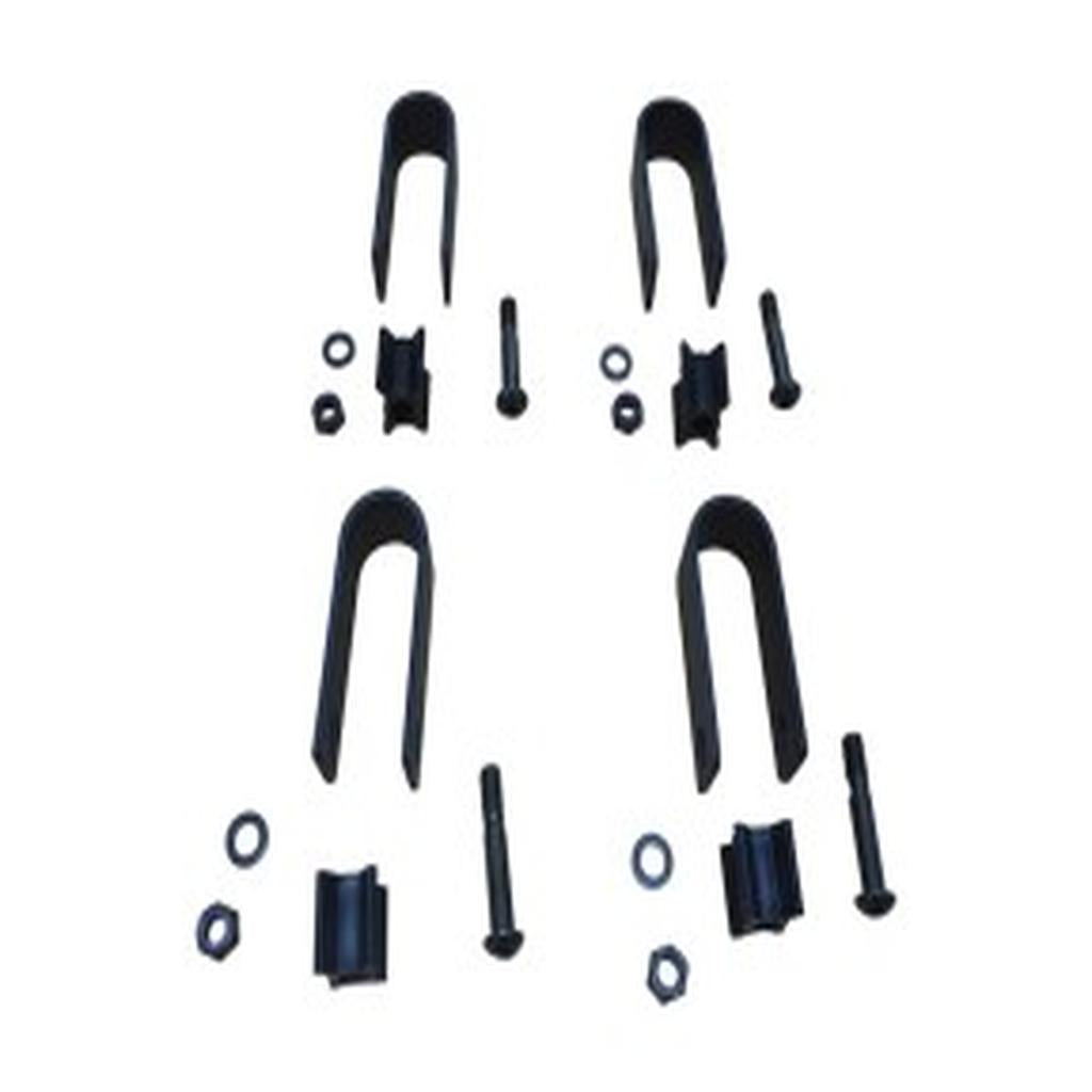Seat Bracket, Set 4, Quickie, to suit Regular Seat Pan