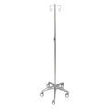 IV Pole, Mobile, with 2 Inside Hooks, Juvo