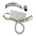 Handset, 8 Button, Grey, 8 Pin DIN (Round) Plug, Linak HB70