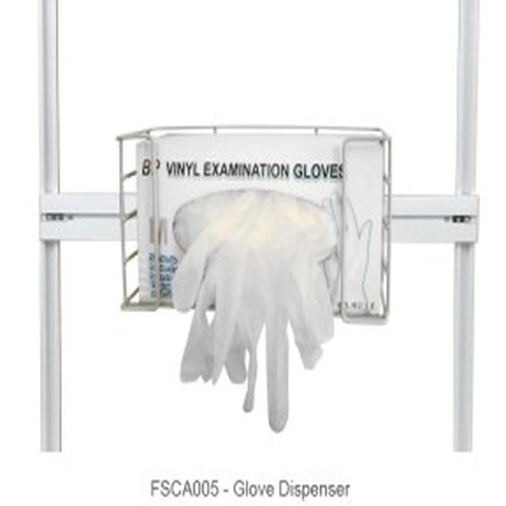 Cart Accessories, Glove Box Holder, Wire, 260 x 135 x 95mm, to suit Unicart