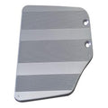 Footplate, 400mm (15.5in.), Aluminium, Silver, Right Hand, Otto Bock, to suit Discovery Manual Wheelchair