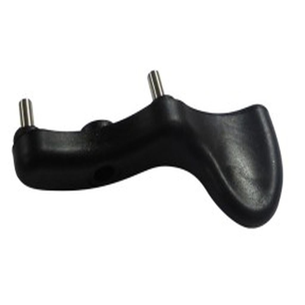Legrest Release Lever, Plastic, Black, Right Hand, Quickie, to suit Quickie Swing Away Legrest
