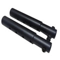 Legrest Extension, 100mm (4in.), Black, with Bolt, Quickie, to suit Manual Wheelchair