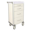 Multi Purpose Cart, Standard, 4 Drawer (1x 75mm, 1x 150mm, 2x 235mm), White, UniCart