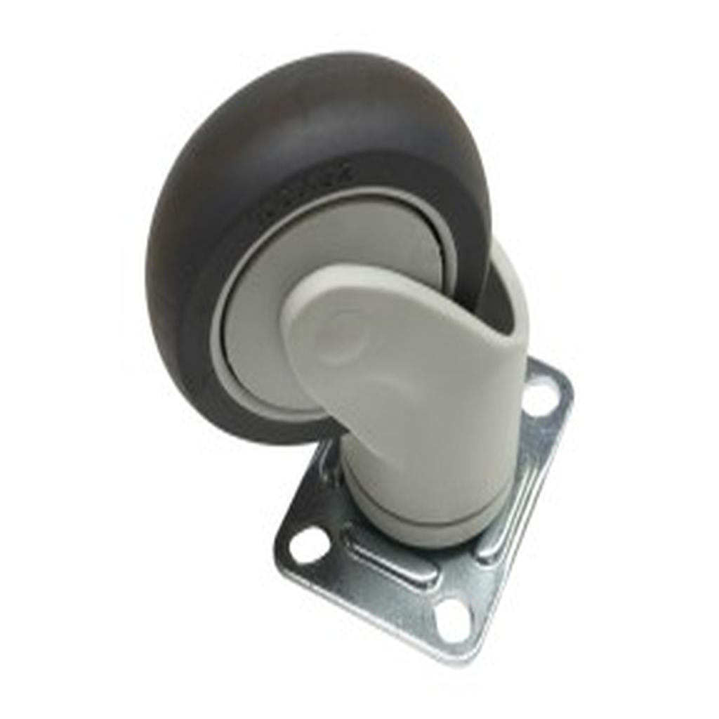 Castor, Non-Braking, 100mm (4in.), Plastic, Unicare, to suit Unicare Cart