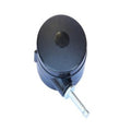 Castor, Ansa, Plastic, Twin Wheel, 70mm (2 3/4in.), Black, Ansa, to suit Traywalker