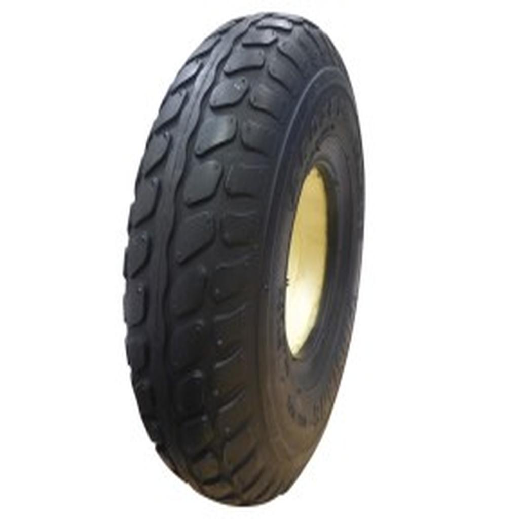 Solid Tyre, 260 x 85, Black, Diamond