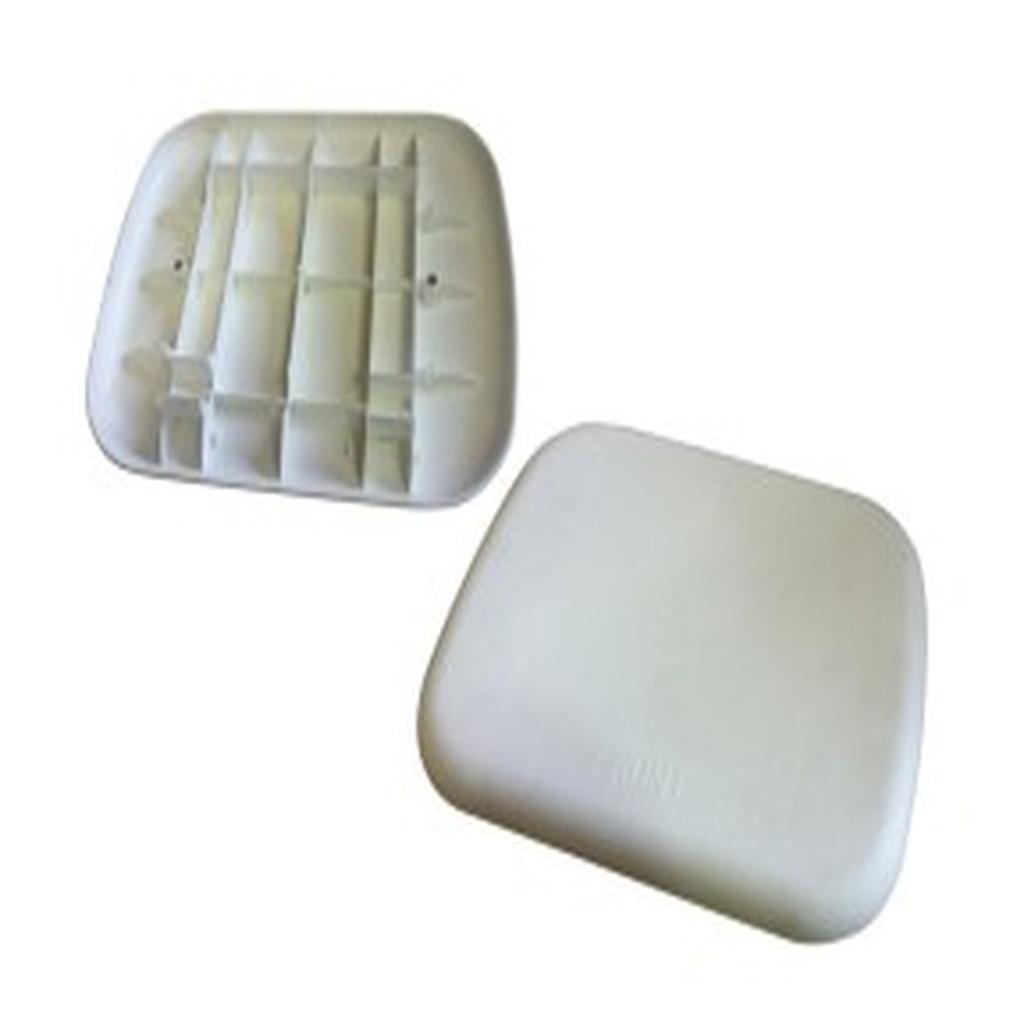 Seat, Plastic, White, Ansa, to suit Shower Stool