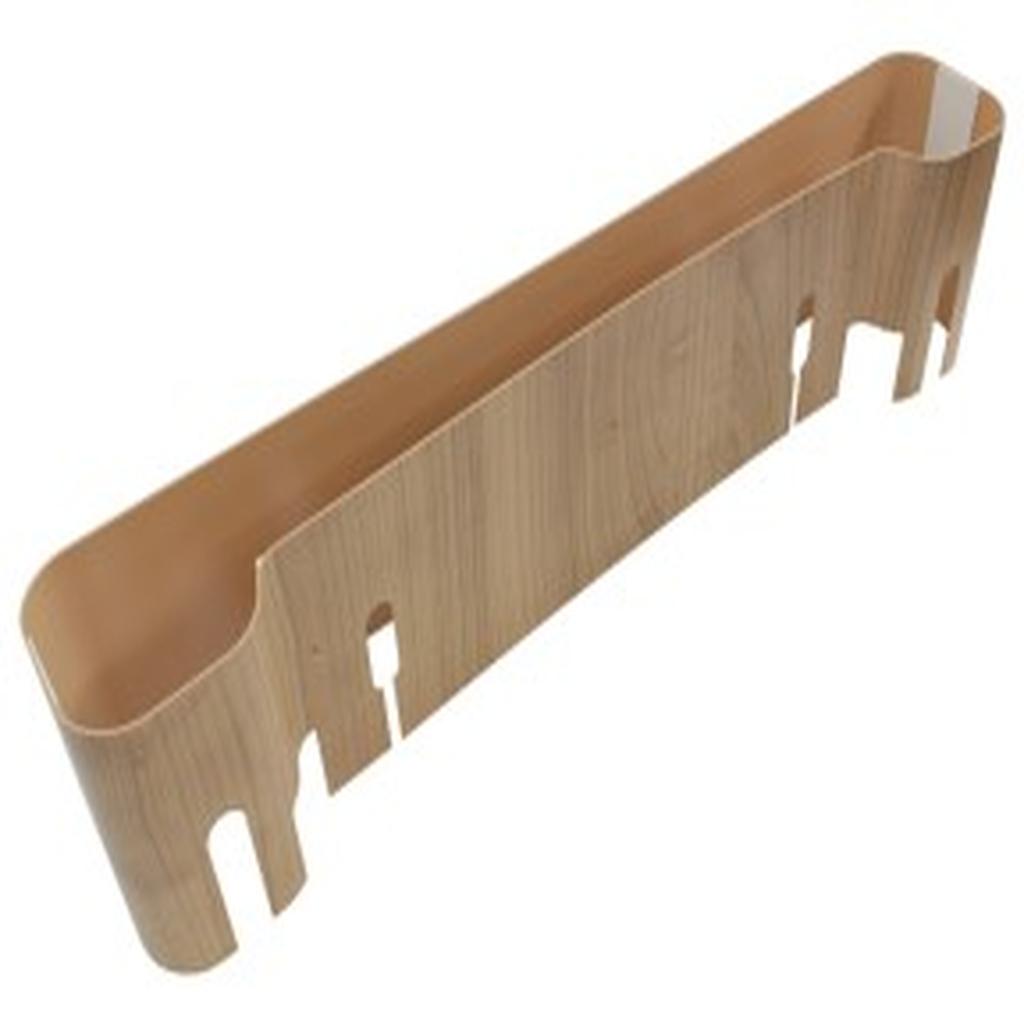 Shroud, Wheel Skirt, 730mm (28.5in.), Plastic, Havana Cherry, Wissner Bosserhoff