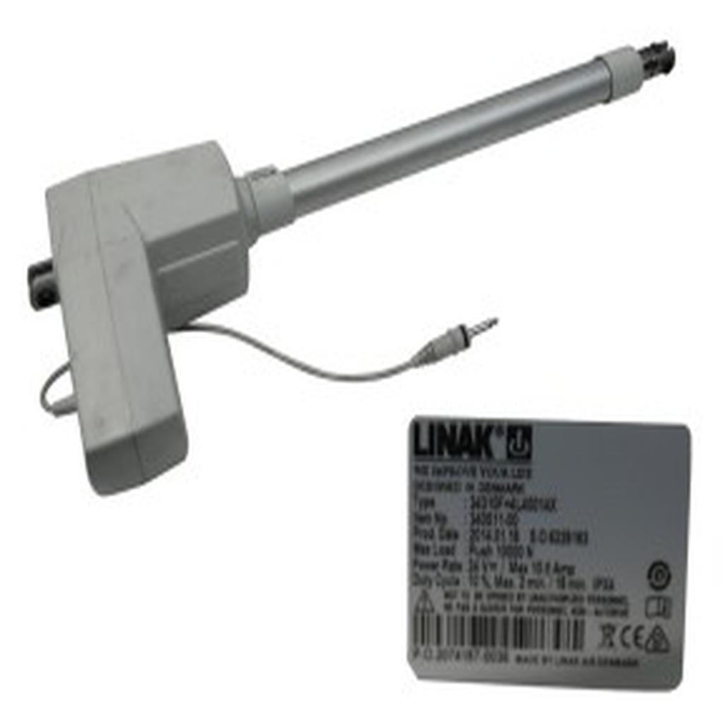 Linear Actuator, 400mm (15.5in.), Grey, Single Pin Mono Plug, Linak LA34