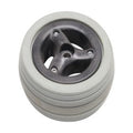 Castor Wheel, Front / Rear, 150mm (6in.), Grey, 3 Spoke, Quickie, to suit QM-710