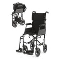 Wheelchair, Echo Lite, Transport, Lightweight, 460mm (SWL 100kg)
