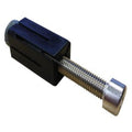 Pintle, Square, 22mm (1in.), Plastic, Black, with M10 x 90mm Cylinder Bolt, Blyth