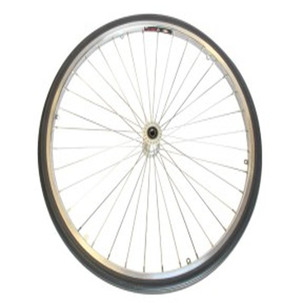 Wheel, 610mm (24in.), Spoked, Omit Hand Rim, with Solid Tyre, Quickie