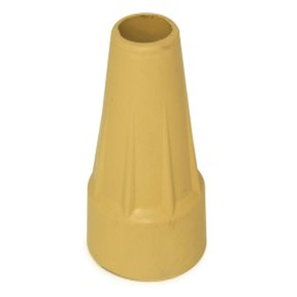 Tip, Crutch, Large, 22mm, Tan