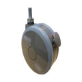Castor, Braking, Twin Wheel, 120mm (4.5in.), Seahorse, to suit Seahorse Sanichair