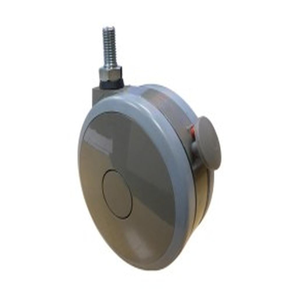 Castor, Braking, Twin Wheel, 120mm (4.5in.), Seahorse, to suit Seahorse Sanichair