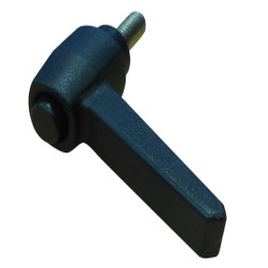 Backrest Lever, Basix, Push Handle Height Adjustment, Black