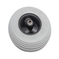 Castor Wheel, Breezy Rubix, PU, Solid, 200 (8in.) x 50 (2in.), Grey