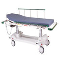 Patient Trolley, Electric Hi-Lo, Backrest, Kneebreak & Trendelenburg, Includes 100mm Mattress, Foot Rail, 5 Riser Dropside Rails & 2 Handsets, Contour Endosurge, Modsel (SWL 300kg)