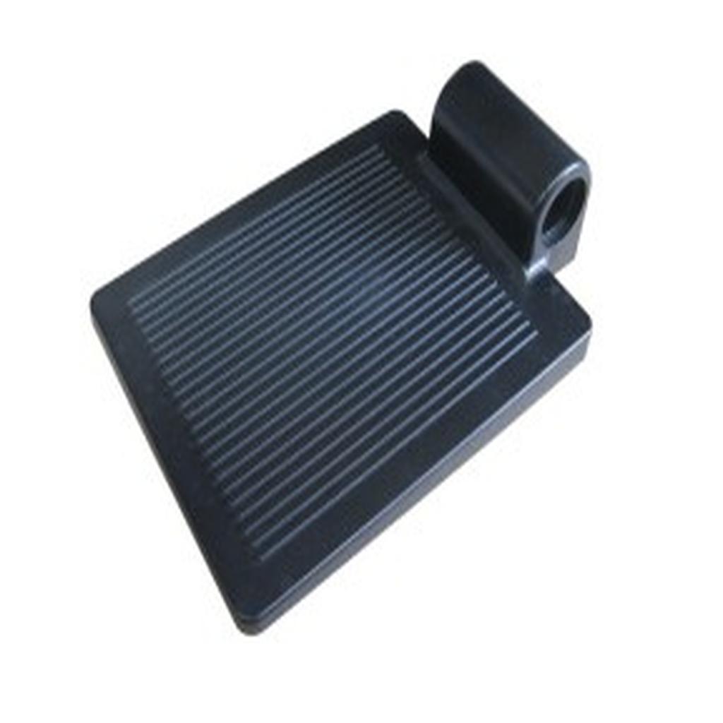 Footplate, Ansa, Plastic, Ribbed, with Screw, Black, to suit Ansa Snug