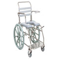 Shower Commode, Self Propelled, Sliding Footplate, 460mm, Juvo (SWL 200kg)