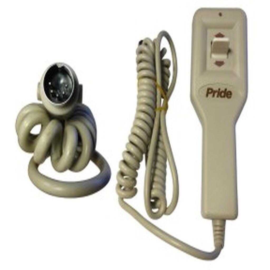 Handset, 2 Button, 5 Pin, Rocker Switch, Pride, to suit Pride Lift & Recline Chair