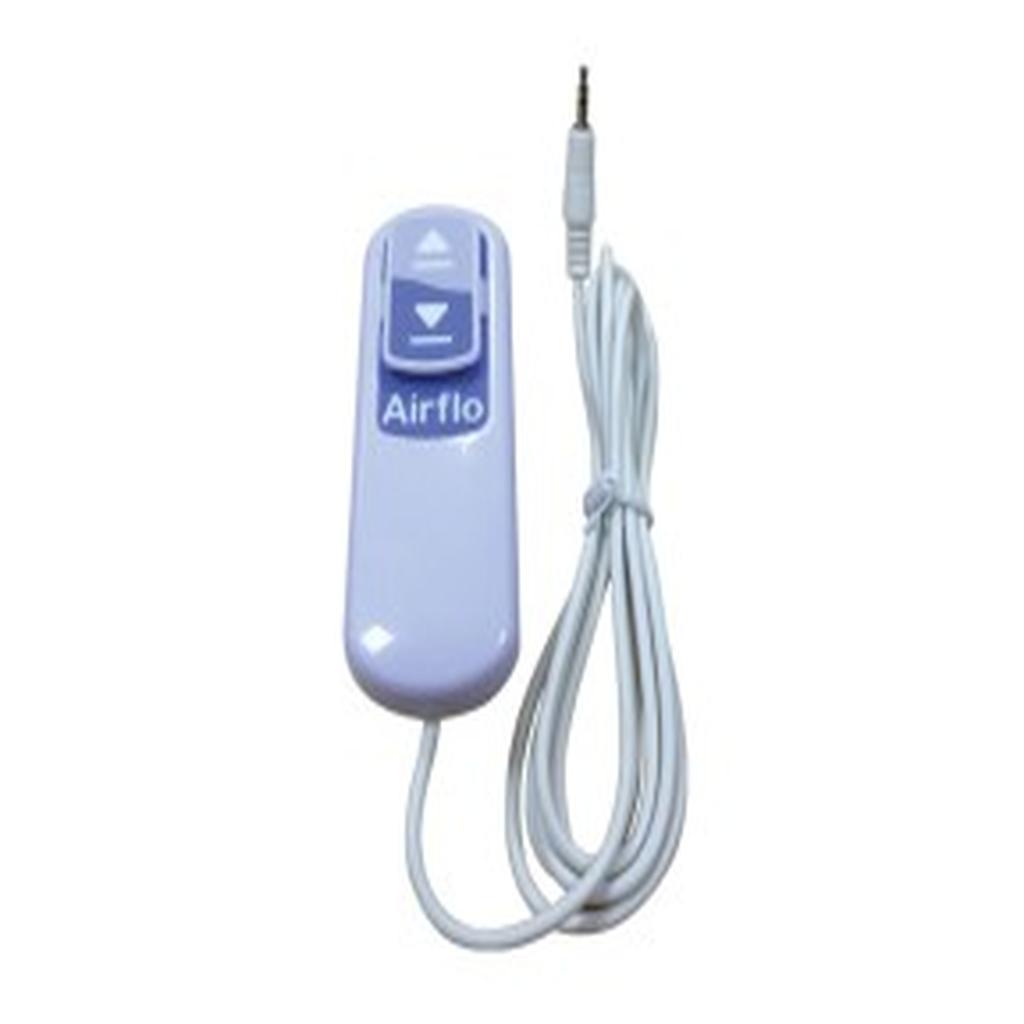 Handset, 2 Button, Purple, 1 Pin Round Plug, with Suction Caps, Mangar, to suit Airflo Pump
