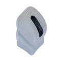 Boom End Padding, 40 x 40mm, Grey, Slotted, Allegro