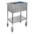 Chart Trolley, Stainless Steel, 2 Compartment, Juvo