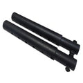 Legrest Extension, 150mm (6in.), Black, with Bolt, Quickie, to suit Manual Wheelchair
