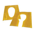 Commode Seat Cushion, Action, Closed Front, 410 x 410 x 16mm (16 x 16 x 5/8in.)